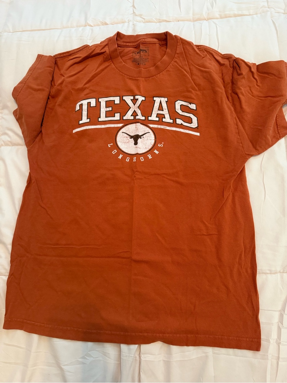Champs Texas Longhorns Burnt Orange Graphic Tee